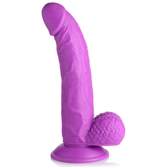 Pop Peckers Poppin Dildo 19 cm - Paars