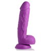 Pop Peckers Poppin Dildo 20 cm - Paars Pop Peckers Poppin Dildo 20 cm - Paars