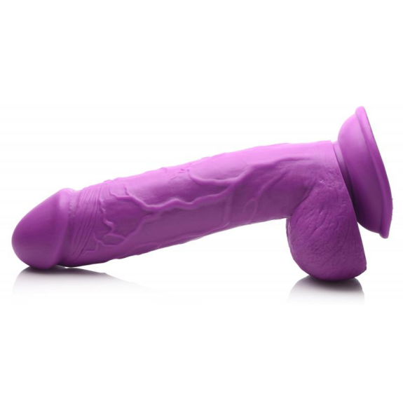 Pop Peckers Poppin Dildo 20 cm - Paars