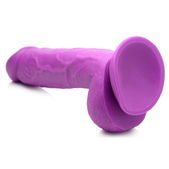 Pop Peckers Poppin Dildo 20 cm - Paars