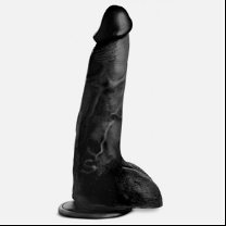 Master Cock Beefy Brad Dildo 22 cm - Zwart