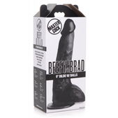 Master Cock Beefy Brad Dildo 22 cm - Zwart