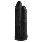 Double Stuffer Dubbele Dildo 25 cm - Zwart Double Stuffer Dubbele Dildo 25 cm - Zwart