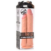 Master Cock Double Stuffer Dubbele Dildo 25 cm - Beige