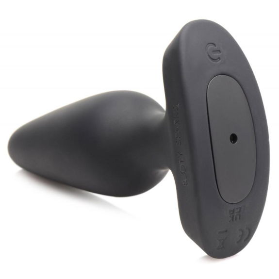 Booty Sparks Laser Heart Siliconen Anaal Plug - Medium