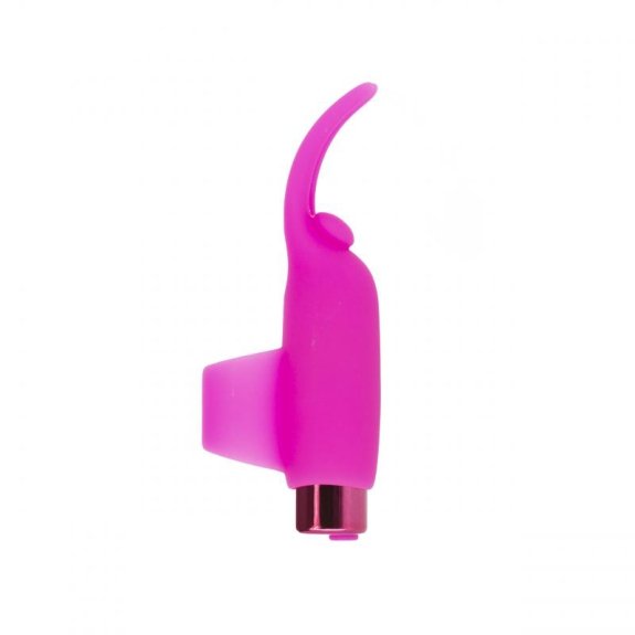 PowerBullet Teasing Tongue Vinger Vibrator - Roze