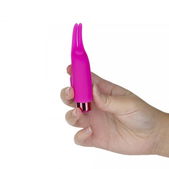 PowerBullet Teasing Tongue Vinger Vibrator - Roze