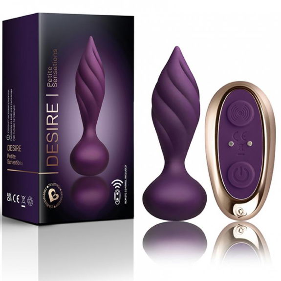 Rocks-Off - Petite Sensations Desire Vibrerende Anaalplu Rocks-Off - Petite Sensations Desire Vibrerende Anaalplu