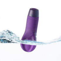 AMORELIE Joy Groove Oplegvibrator - Paars