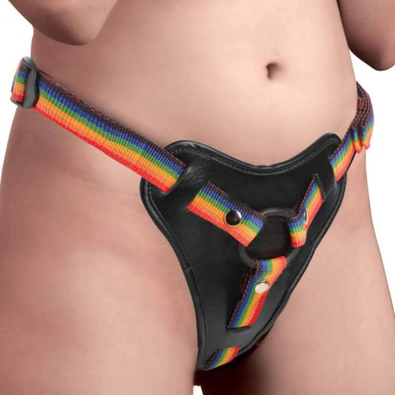 Strap U Take the Rainbow Universeel Strap-on Harnas