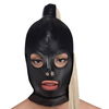 Strict Ponytail Bondage Hood - Zwart Strict Ponytail Bondage Hood - Zwart