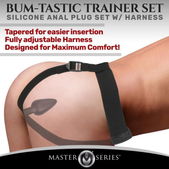 Bum-Tastic Anaal Plug Set met Harnas