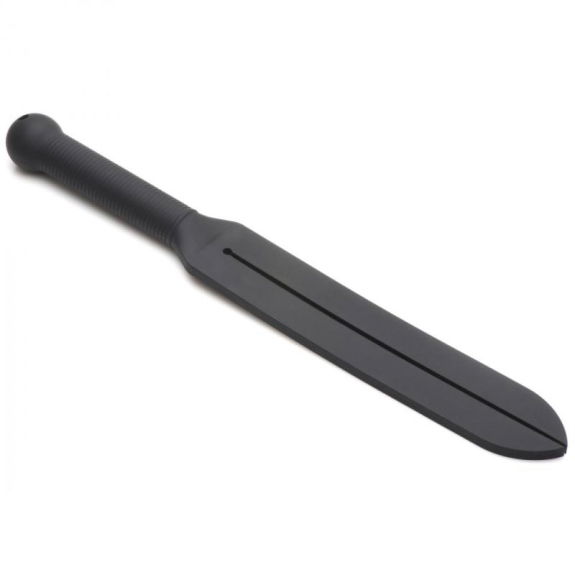 Master Series Stung Siliconen Zweep - Zwart