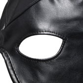 Dungeon Demon Bondage Masker Met Hoorns