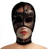 Master Series Lace Seduction Bondage Masker - Zwart