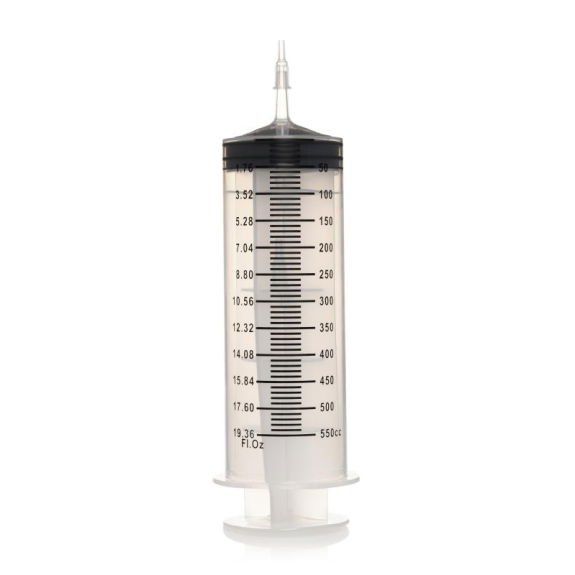 CleanStream Spuit met Slang - 550 ml