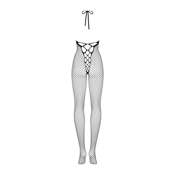 Obsessive Visnet Catsuit - Zwart