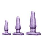 Anaal Plug Set - Purple Swirl