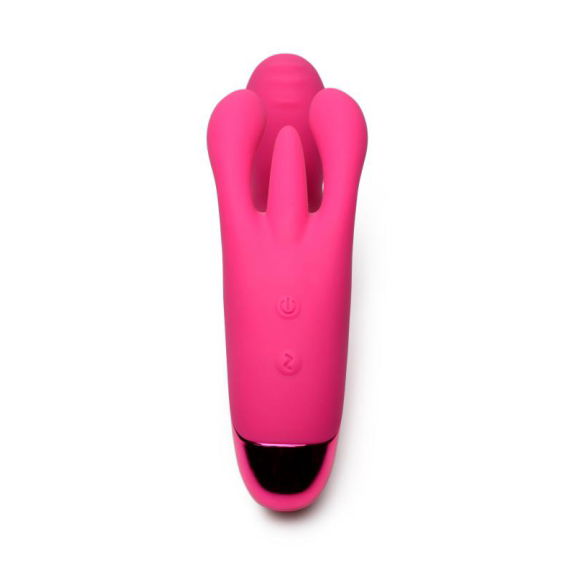 Bang! Triple Rabbit Vibrator - Roze