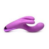 Bang! Triple Rabbit Vibrator - Paars
