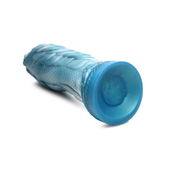 Creature Cocks Sea Serpent Scaly Dildo - Blauw