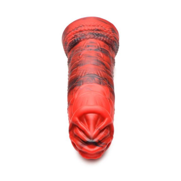 Creature Cocks Fire Dragon Red Scaly Dildo