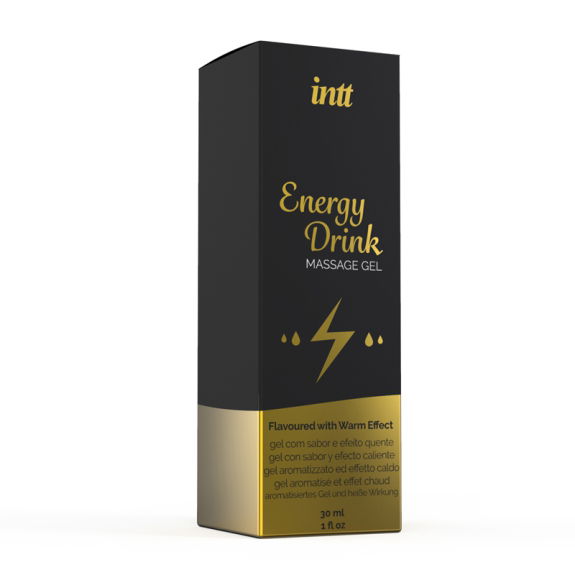 INTT Energy Drink Verwarmende Massage Gel