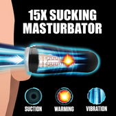 Lovebotz Auto Milker 15X Zuigende Masturbator