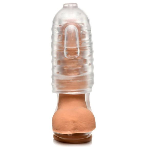 Lovebotz Milker TPE Masturbator met Ball Strap