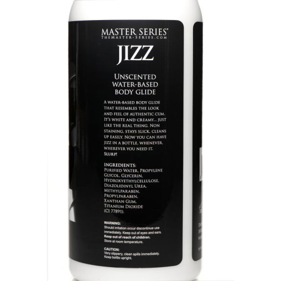 Master Series Jizz Wit Glijmiddel - 1L