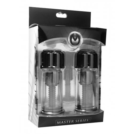 Master Series Black Maxxx Krachtige Tepelzuigers