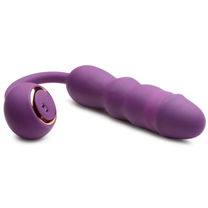 Inmi Thru Thumper Stotende Siliconen Vibrator met Afstan