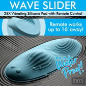 Inmi In Wave Slider Vibrerende Pad met Afstandsbediening