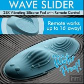 Inmi In Wave Slider Vibrerende Pad met Afstandsbediening