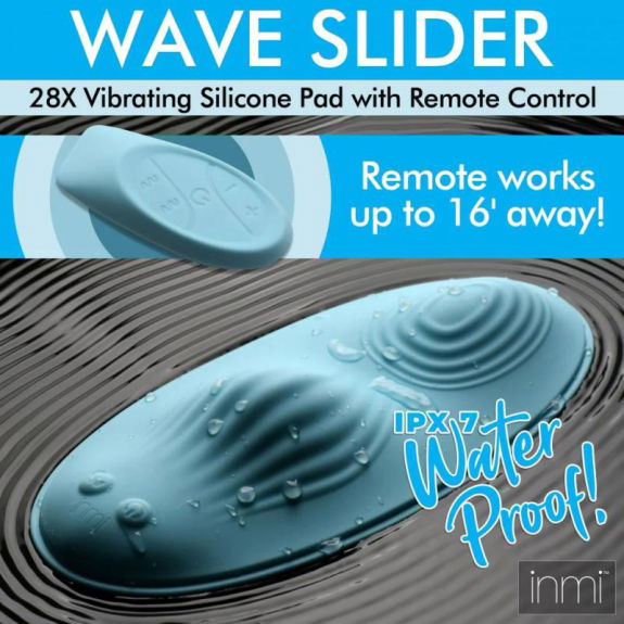 Inmi In Wave Slider Vibrerende Pad met Afstandsbediening Inmi In Wave Slider Vibrerende Pad met Afstandsbediening