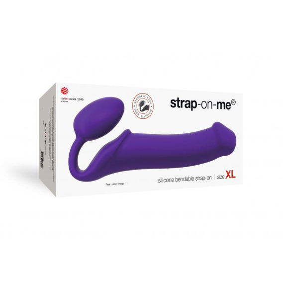 Strap On Me - Strapless Voorbind Dildo - Maat XL