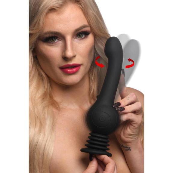 Inmi IN Shaking Siliconen Stimulator - Zwart