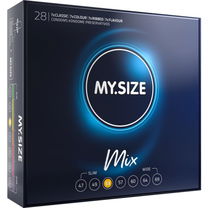 My.Size MY.SIZE Mix 53 mm Condooms - 28 stuks