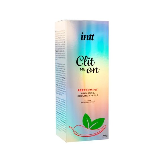 INTT Clit Me On Clitoris Spray Pepermunt - 12 ml