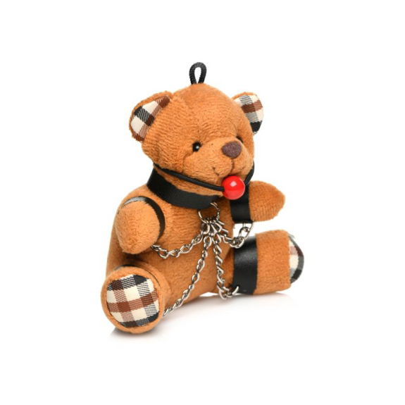 Master Series Gagged Teddy Bear Sleutelhanger