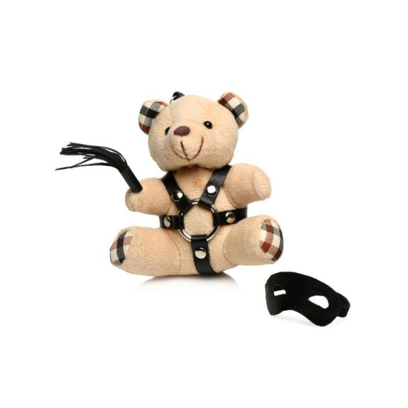 Master Series BDSM Teddy Bear Sleutelhanger