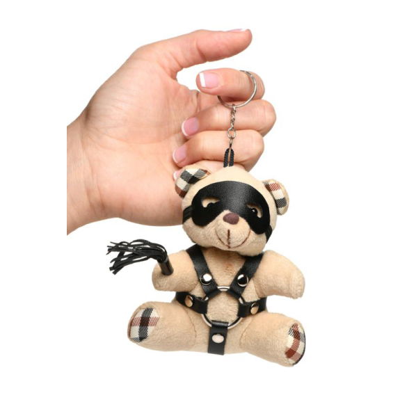 Master Series BDSM Teddy Bear Sleutelhanger