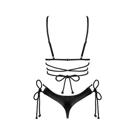 Cordellis- Sexy open cuploos set met open kruis