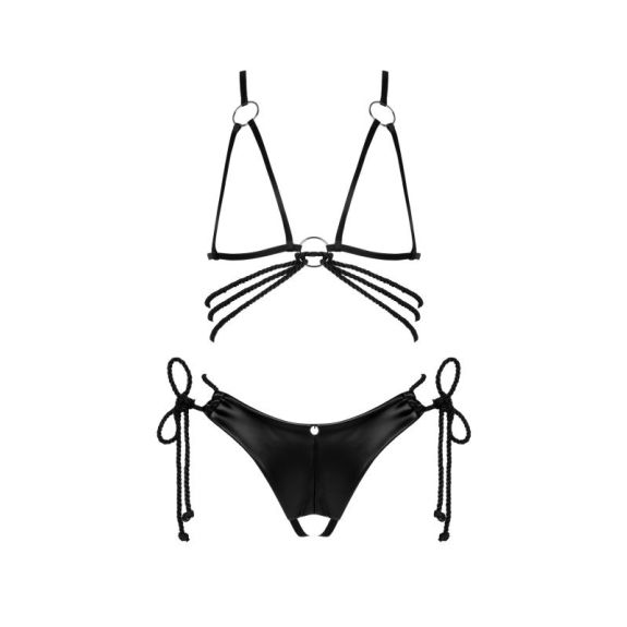 Cordellis- Sexy open cuploos set met open kruis