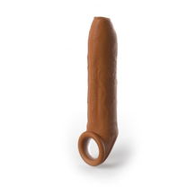 Fantasy X-tensions Uncut Penissleeve Met Ballstrap - Tan