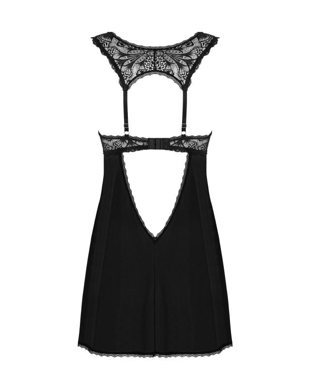 Donna Dream Kanten Babydoll - Black - afbeelding 5