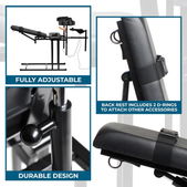 Master Series Obedience Chair with Sex Machine