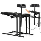 Master Series Obedience Chair with Sex Machine