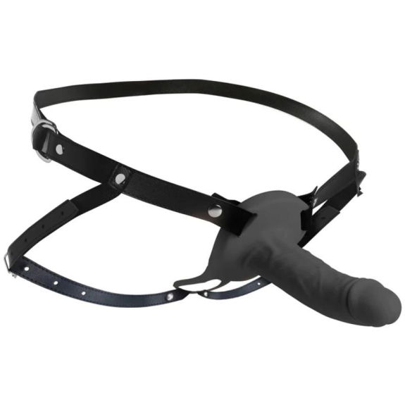 Size Matters Realistische Siliconen Penis Sleeve - Zwart