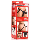 Size Matters Gladde Siliconen Penis Sleeve - Zwart